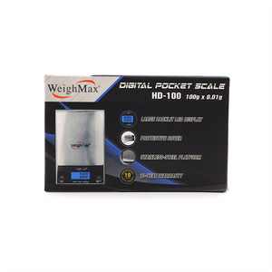 WeighMax HD-100 Digital Pocket Scale (Single Unit)