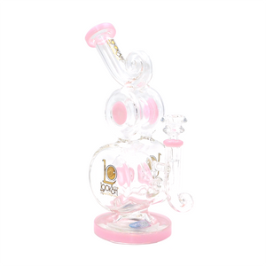 Lookah (WPC736) Number Eight  9" Glass Water Pipe (Single Unit)