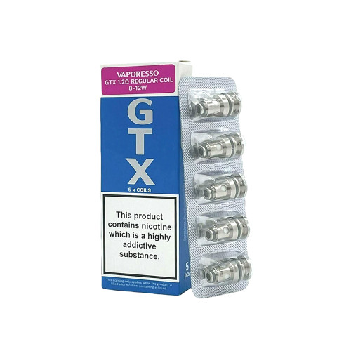 Vaporesso GTX Replacement Coils (5 Pack) – Mesh Coils for Flavor & Vapor