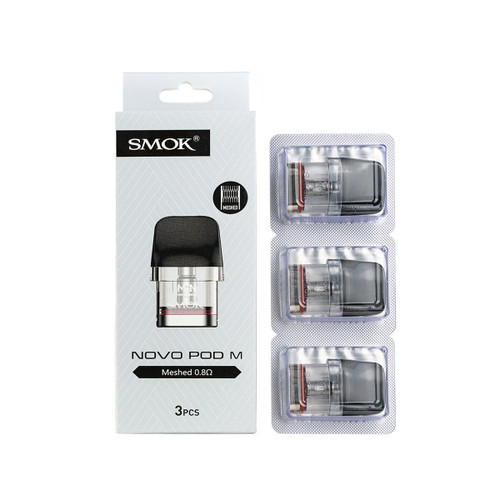 SMOK Novo M Replacement Pod (3 Pack) – 2ml, Multiple Resistance Options