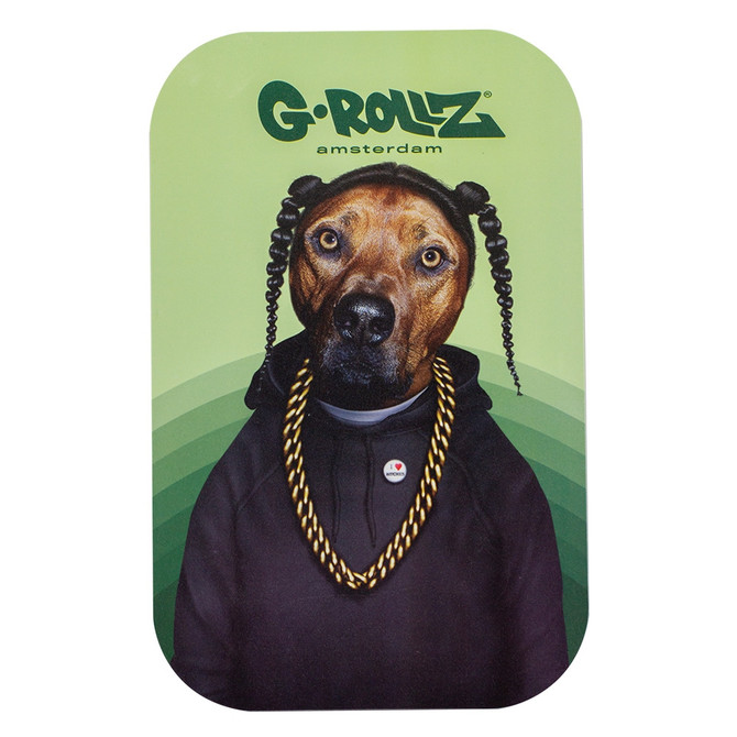 G-Rollz Pets Rock Magnet Cover for Medium Rolling Tray (Single Unit) - Rap