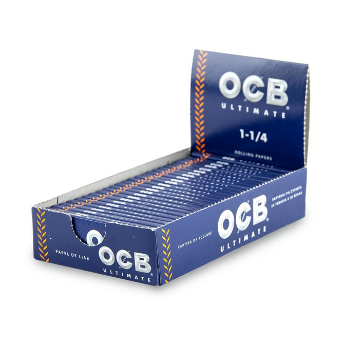 OCB Ultimate Rolling Papers (Display) - 1¼