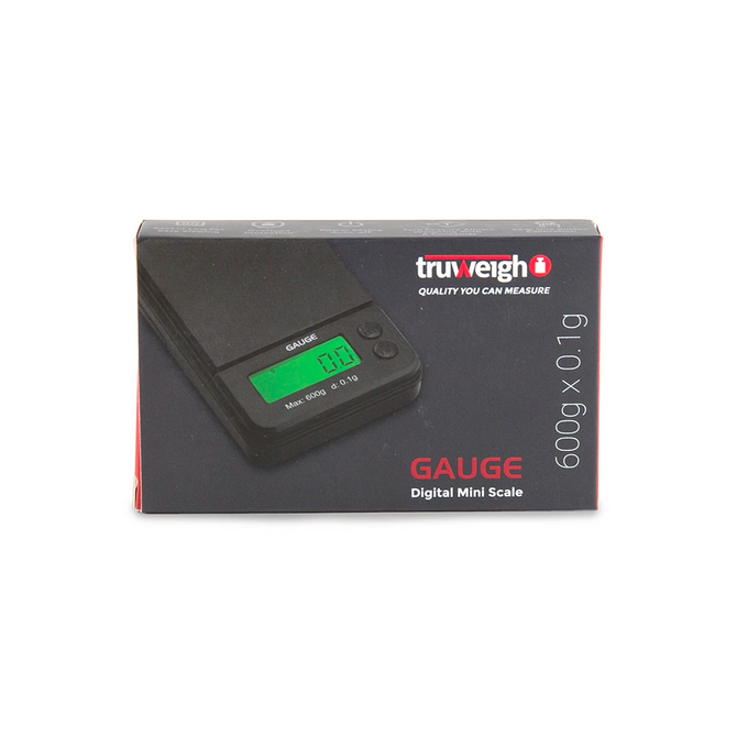 Truweigh Gauge Digital Mini Scale (Single Unit) - 600g