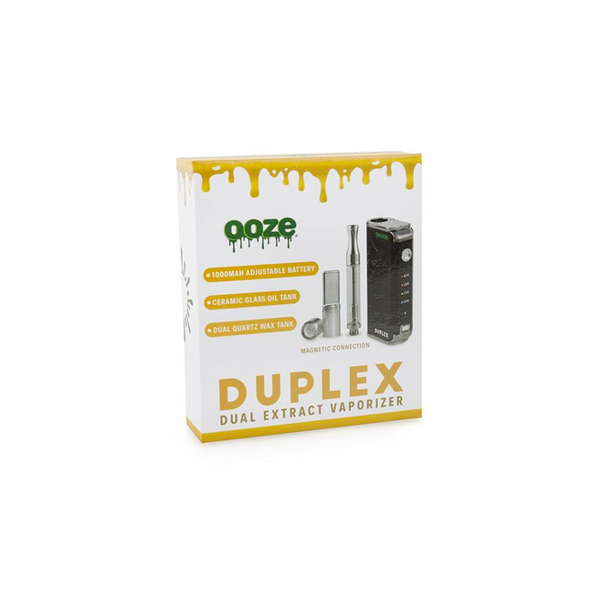 Ooze Duplex Dual Extract Vaporizer Kit (Single Unit) - Black