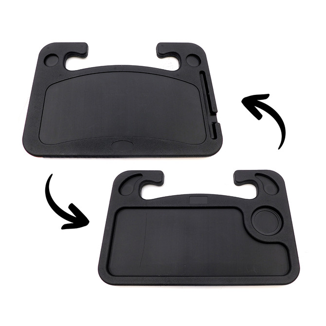 Multi-Use Steering Wheel Tray (Single Unit) - Black