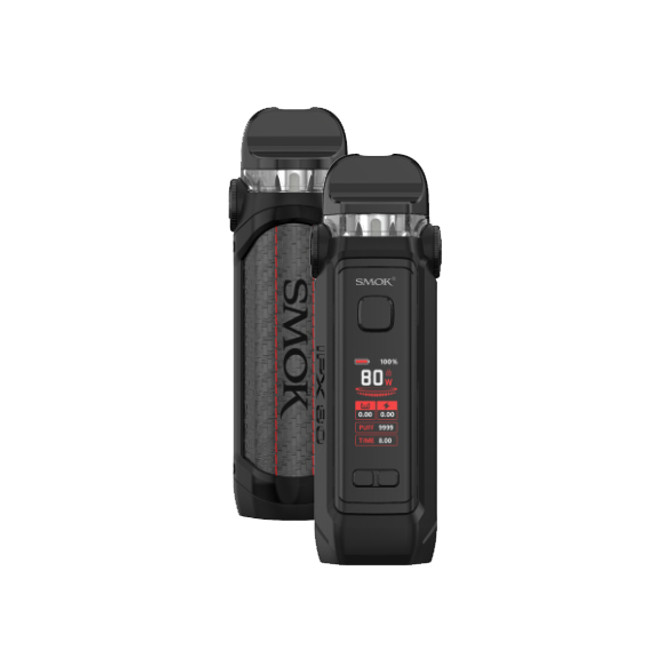 SMOK IPX 80 Starter Kit (Single Unit) - Black Carbon Fiber