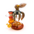 Lookah (C34YE) Tataoo Kraken 6" Glass Water Pipe (Single Unit)