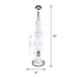 Lookah (WPC373) Spiral Honeycomb Chandelier 21.5" Glass Water Pipe (Single Unit)