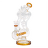 Lookah (WPC762) Sunbird 12" Glass Water Pipe (Assorted Colors)(Single Unit)