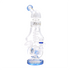 Lookah (WPC768) 14.5" Glass Water Pipe (Assorted Colors)(Single Unit)