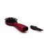 Flat Handle Red Hair Brush Safe Can (Single Unit)