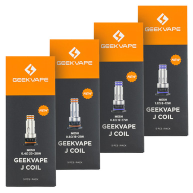 Geekvape J Series Replacement Coils (Pack of 5) Compatible with JR Cartridges | Payless Distributors Geekvape J Series Replacement Coils (Pack of 5) Compatible with JR Cartridges | Payless Distributors