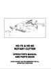 HD7D & HD8D Rotary Cutter Operator's Manual