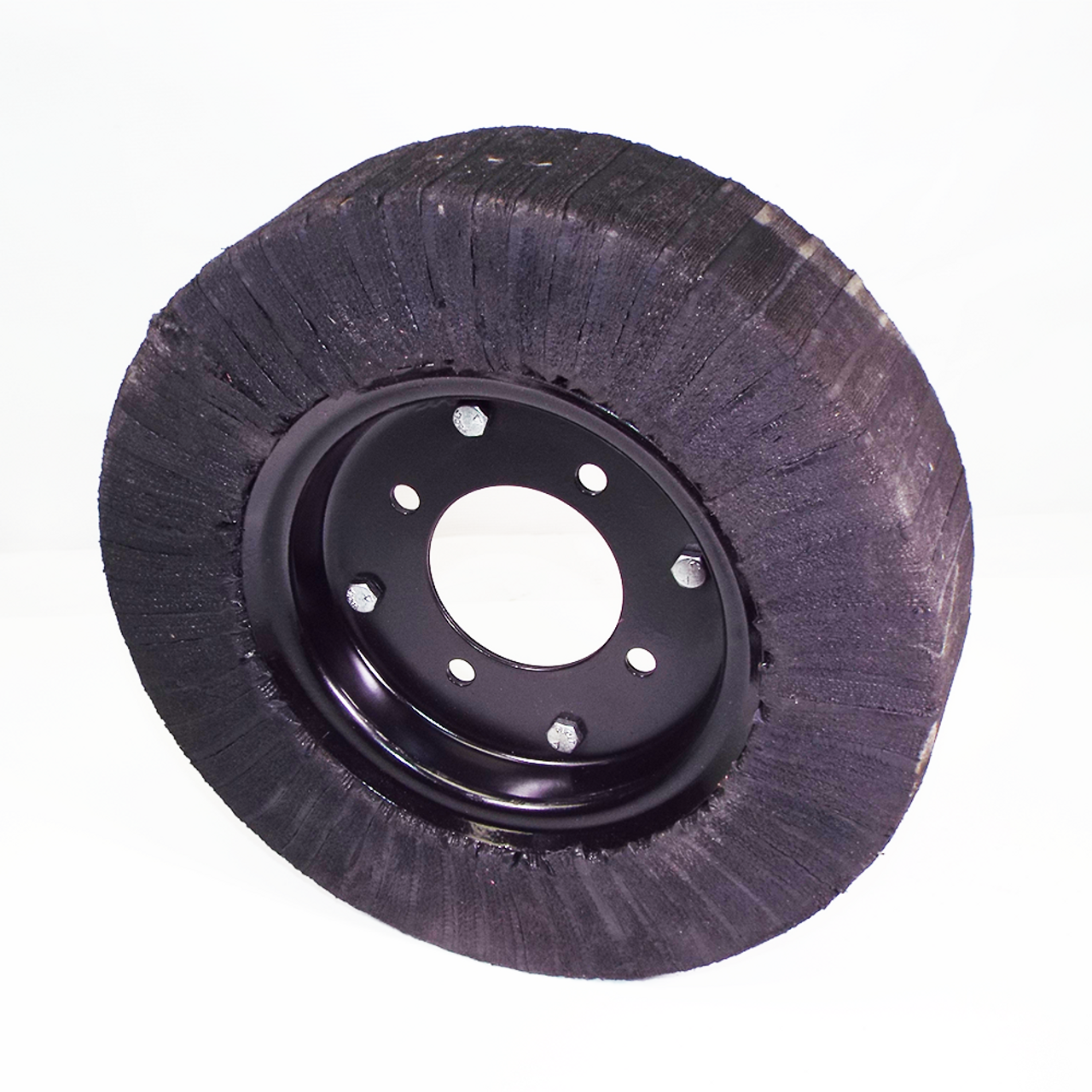 TIRE & RIM 4 X 8 SEGMENTED RUBBER