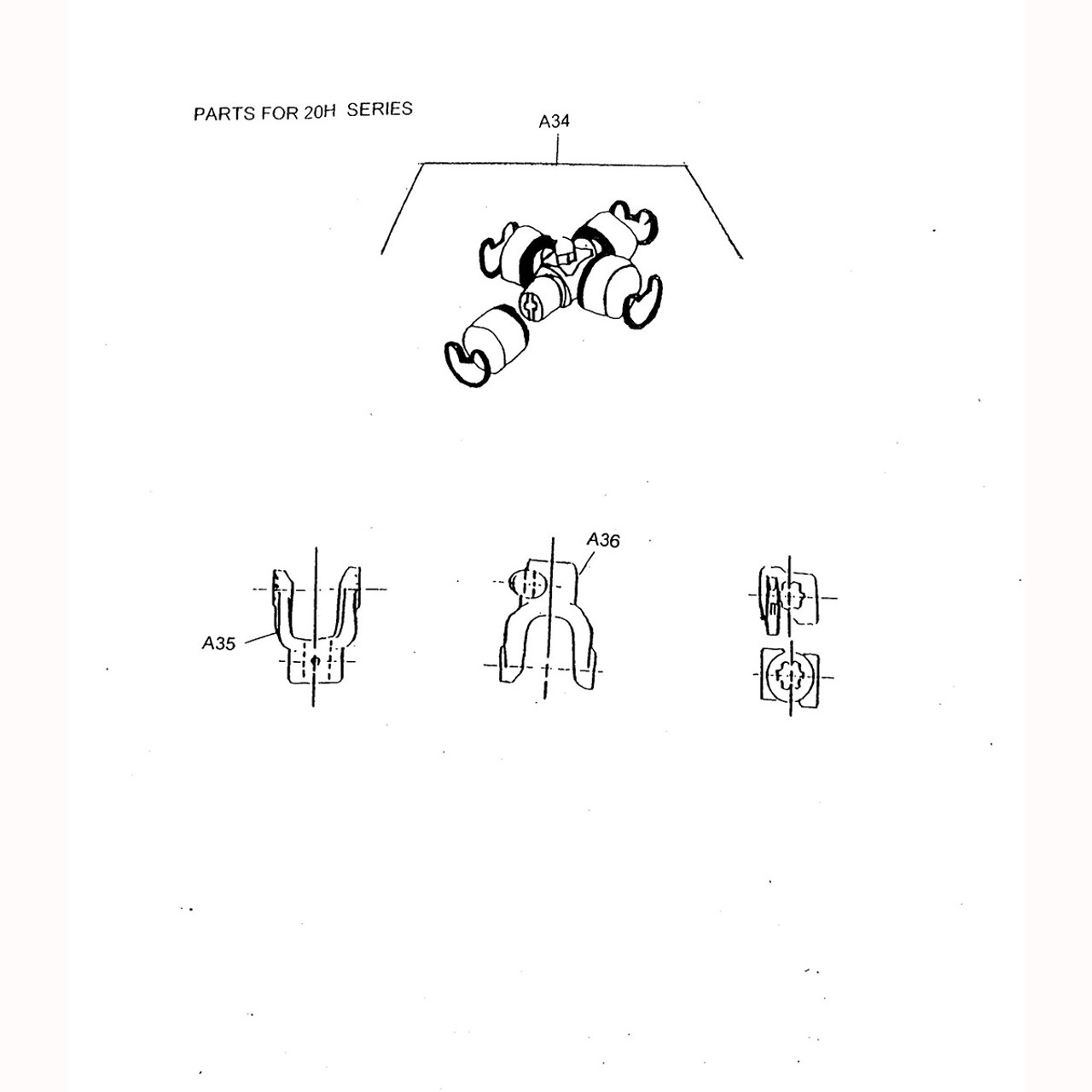 20H-SERIES Parts Diagram