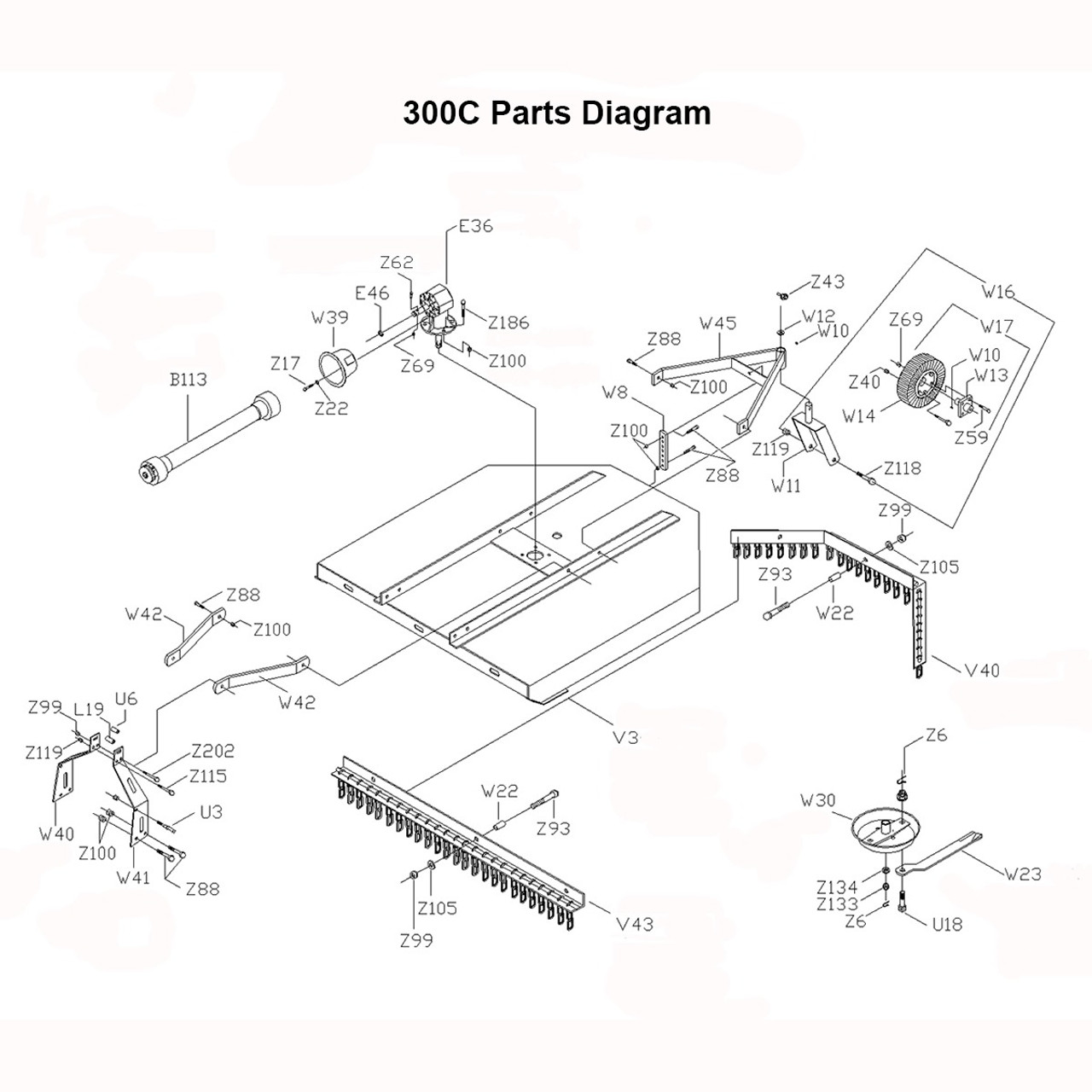 300C Parts Diagram