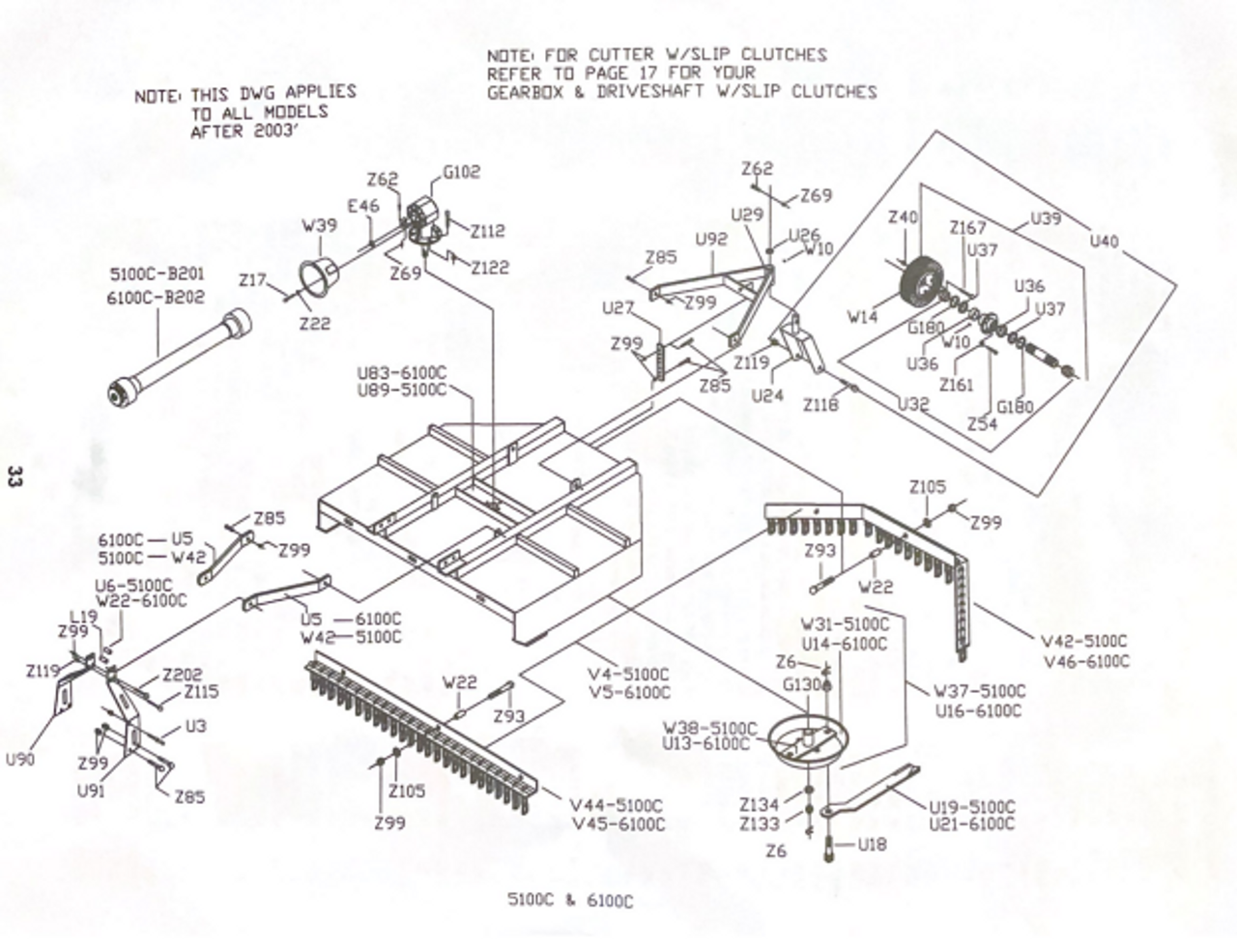 5100T Parts Diagram