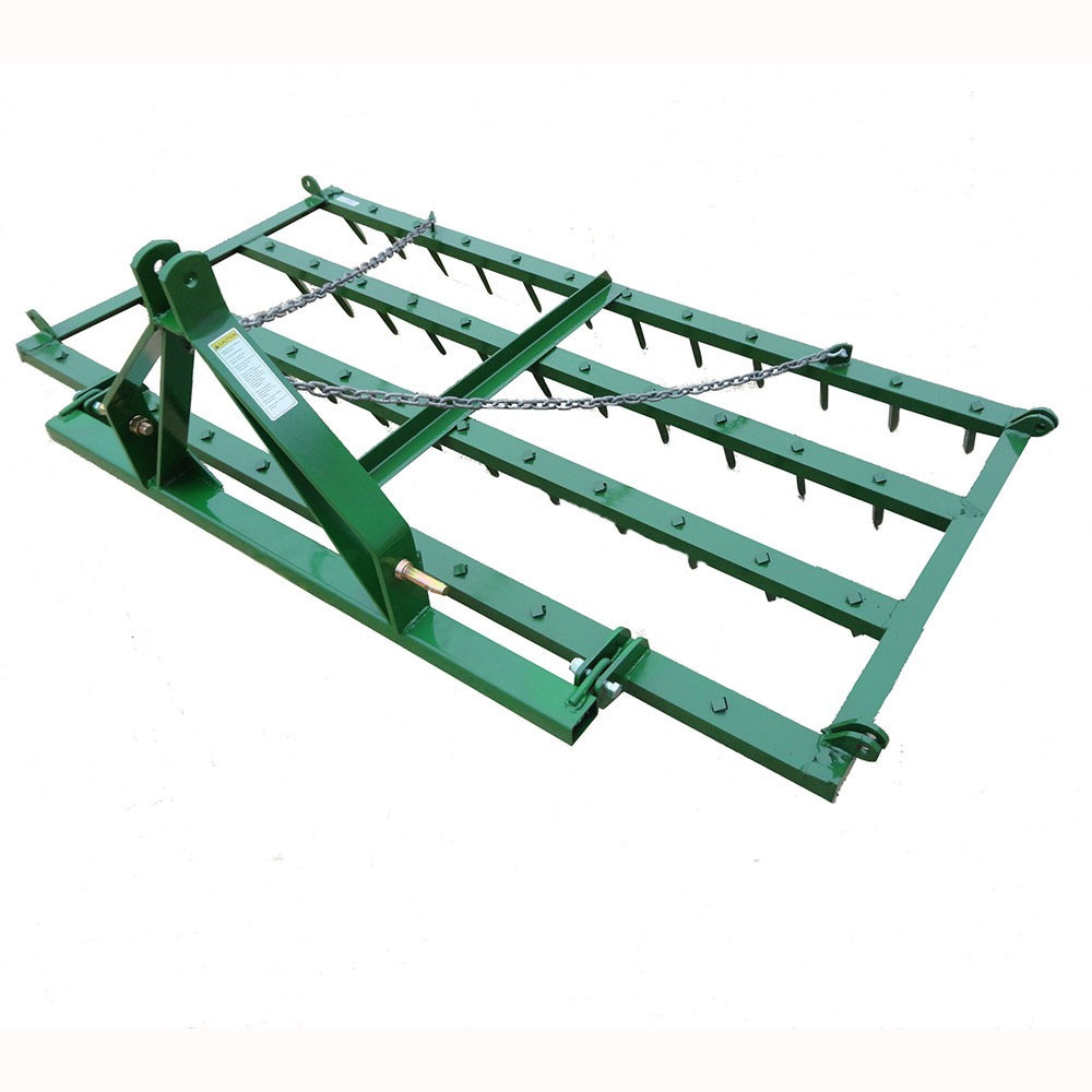 Spike Tooth Harrow 7 Foot 84 Inch, Tractor Drag Harrow, Spring