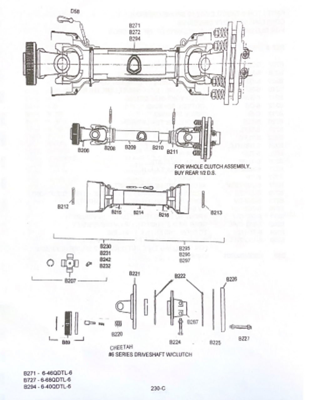 6-68QDTL-6 Parts Diagram