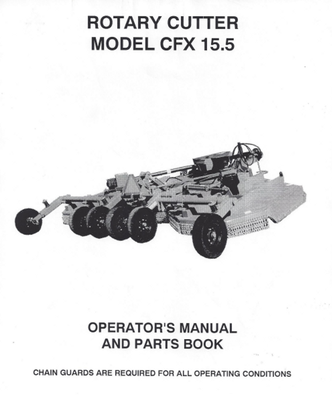 CFX 15.5 Operator's Manual
