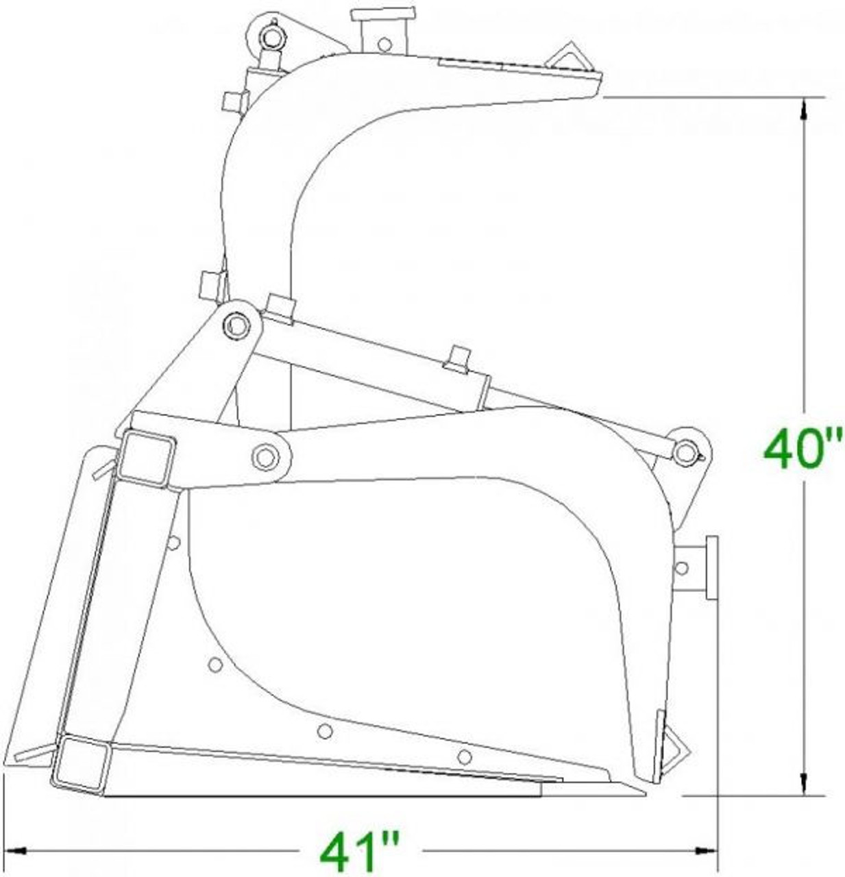 X-TREME DEMOLITION GRAPPLE BUCKET