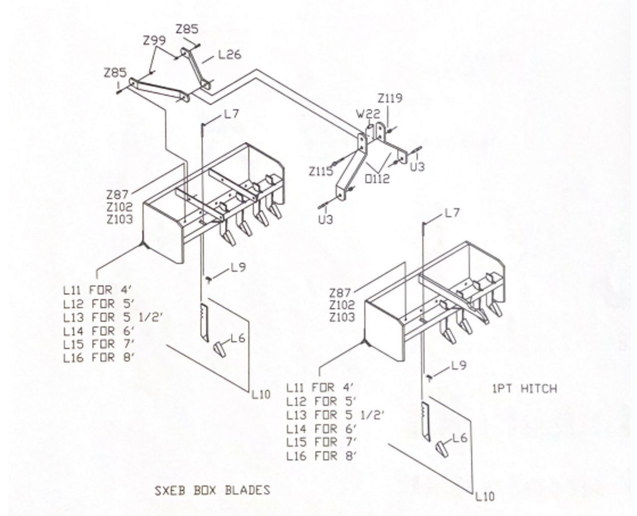 BSXEB66 Parts Diagram
