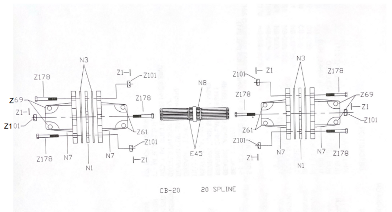 CB10-20 Parts Diagram