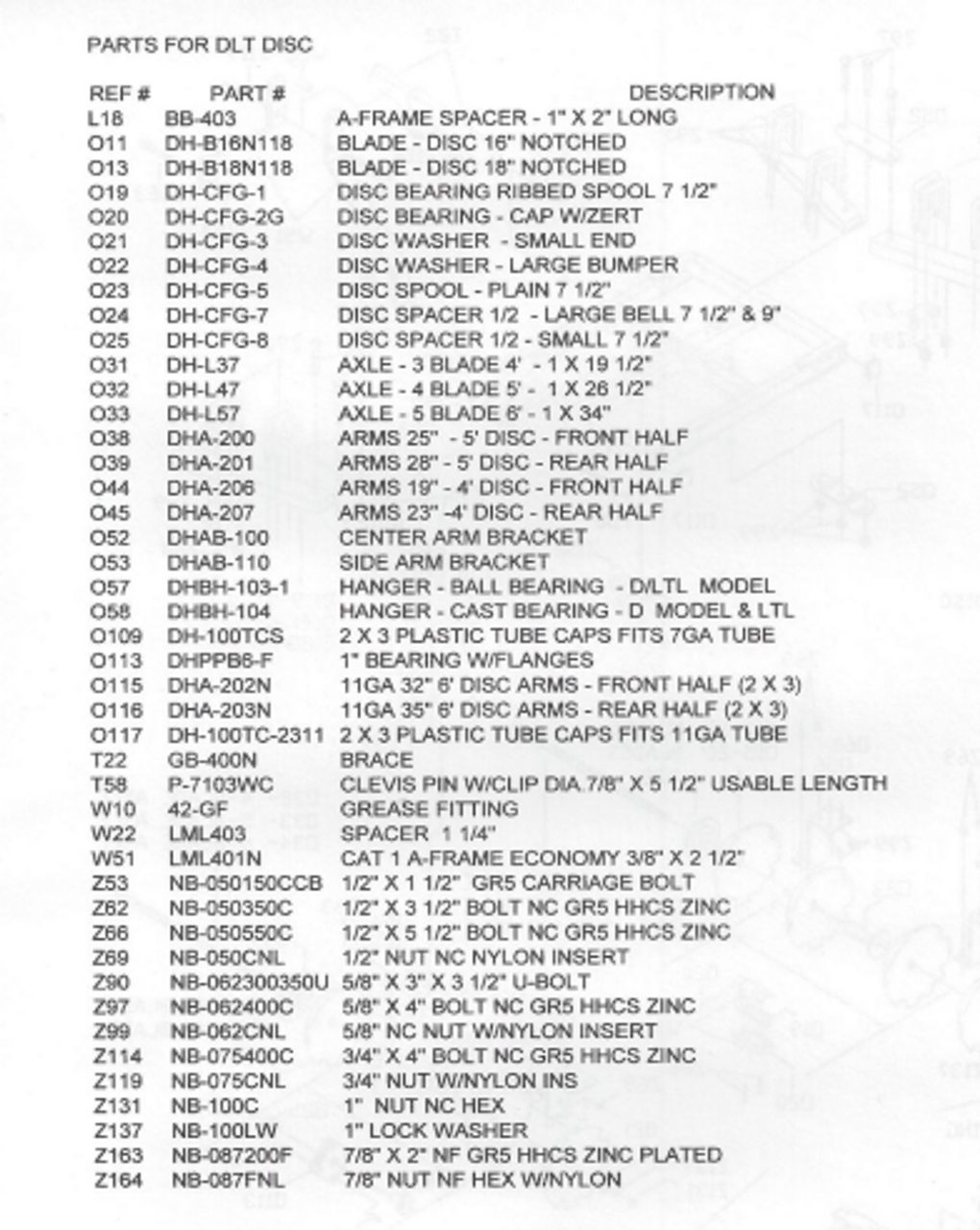 DLT12622B Parts Diagram