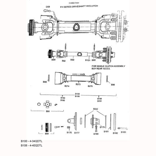 4-34QDTL Parts Diagram