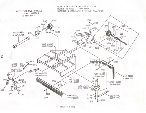 6100T Parts Diagram