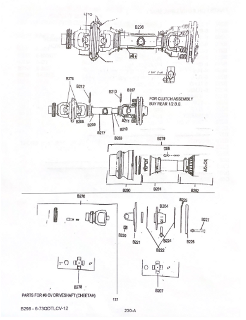 6-73QDTLCV-12 Parts Diagram