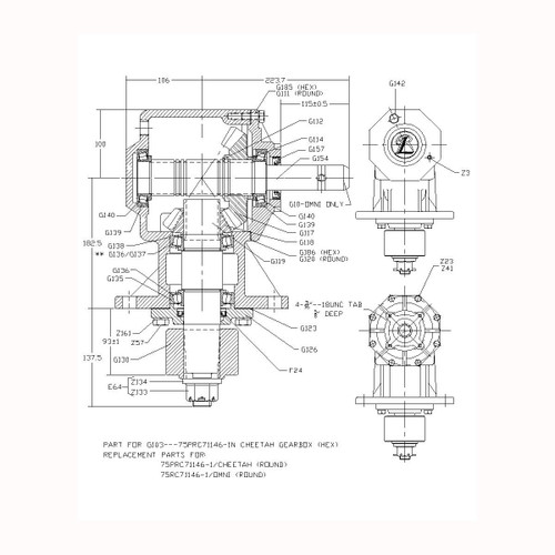 75PRC71146-1N Parts Diagram