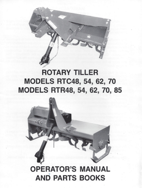 Rotary Tiller Operator's Manual