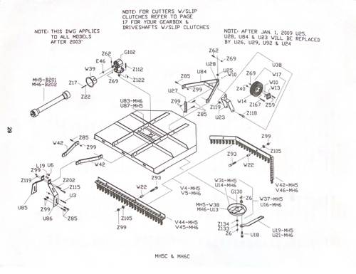 MH6  Parts Diagram