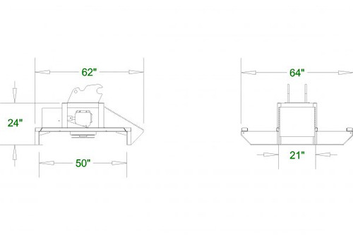 X-treme Excavator Brush Cutter