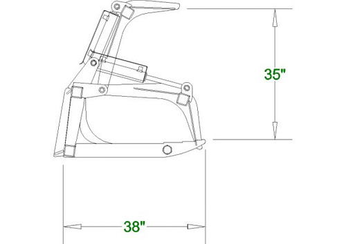 Heavy Duty Root Grapple