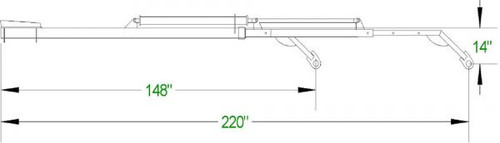 Skid Steer Telescopic Boom Pole