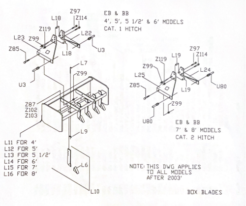 BEB96 Parts Diagram