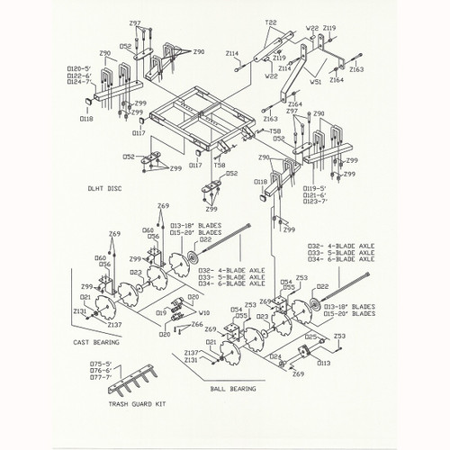 DLHT16822C Parts Diagram