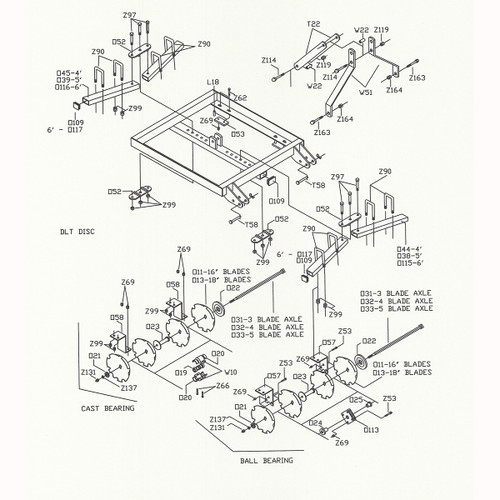 DLT12622B Parts Diagram