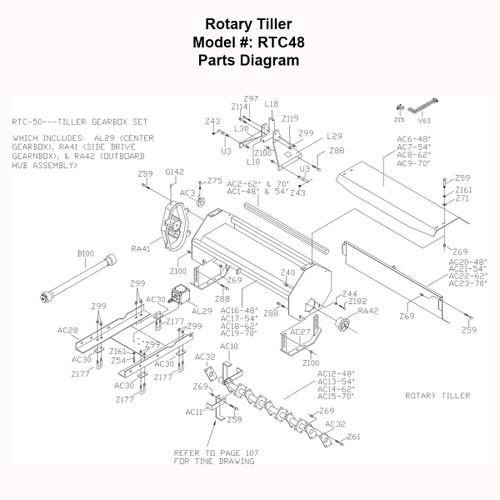 RTC48 Parts Diagram