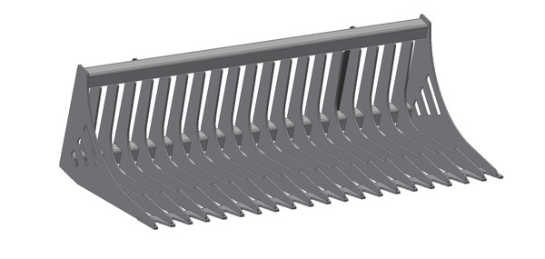 Standard Duty Skid Steer Rock Bucket