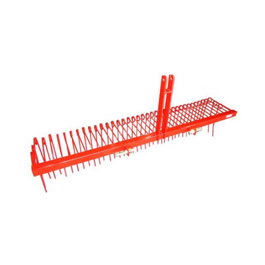 Pine Straw Rake 5 Foot 60 Inch for Tractor, 3 Point Hitch Pine Needle ...