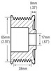 Pulley Decoupler 24-82261 206-52000