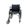 Dalton eLite-  18" lightweight wheelchair with footrests and anti-tippers ,weight limit:250lbs