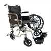 Dalton Wheelchair/ Transport chair Combo -18" Combo wheelchair with aluminum lightweight frame, footrests, quick release