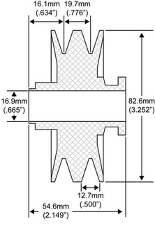 Pulley 24-3102 202-10001