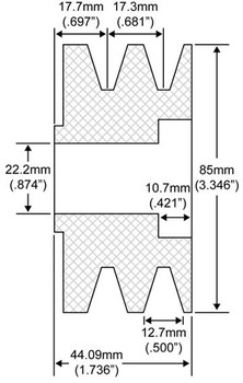 Pulley 24-1507 202-12008