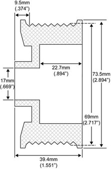 Pulley 24-2269 208-14005