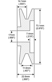 Pulley Decoupler 24-83104 201-48001